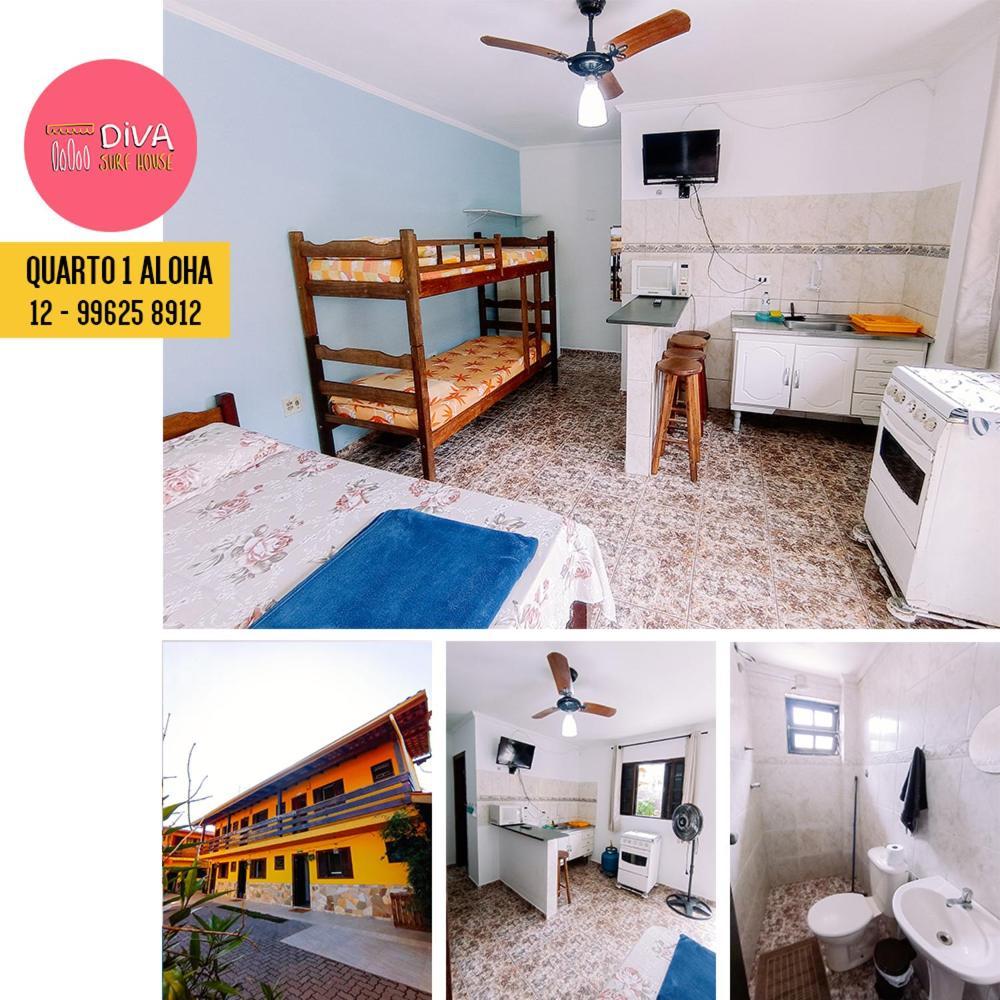 Casa de hóspedes Diva Surf Quartos
